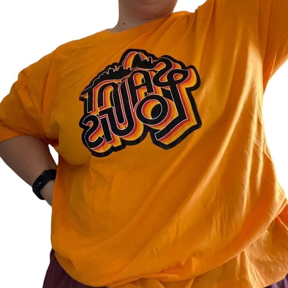 Orange St. Louis Graphic Tee Size XXL